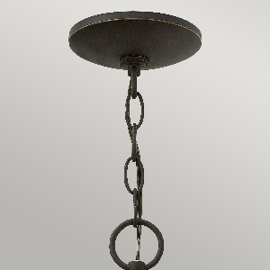 Quincy 1 Light Medium Chain Lantern - Oil-Rubbed Bronze 3