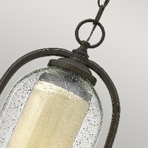 Quincy 1 Light Medium Chain Lantern - Oil-Rubbed Bronze 4