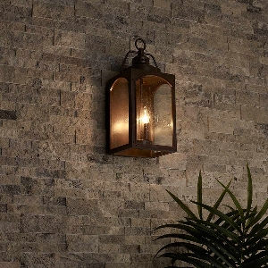 Randhurst 3 Light Large Wall Lantern - Copper Oxide 2