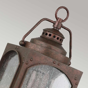 Randhurst 1 Light Medium Wall Lantern - Copper Oxide 3