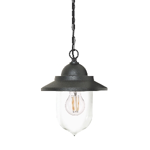 Sandown 1 String Light Lantern - Black 5