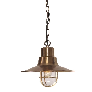 Sheldon 1 string light lantern - Antique brass 5