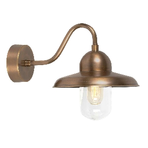 Somerton 1 Licht Wandlaterne - Aged Brass