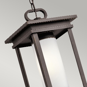 South Hope 1 Light Small Chain Lantern - Rubbed Bronze 2