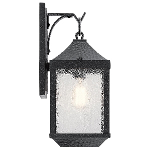 Springfield 1 Light Medium Wall Lantern - Distressed Black 5