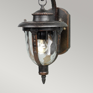 St Louis 1-light small wall lantern - Weathered Bronze 3
