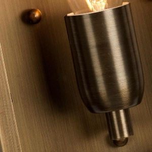 St Martins 1 Light Wall Lantern - Aged Brass 3