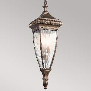 Venetian Rain 2 String Light Lantern - Brushed Bronze 4