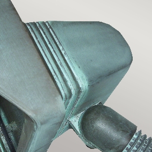 Floodlight luminaire made of bronze 3
