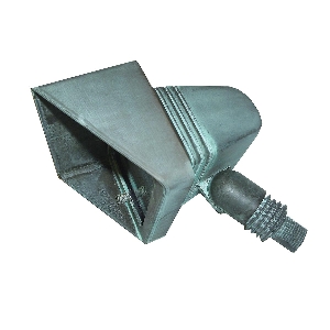 Floodlight luminaire made of bronze 1