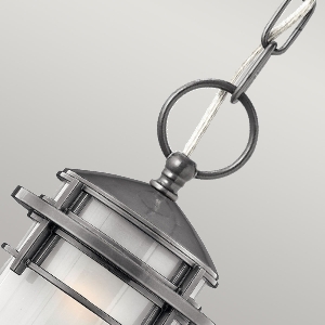 Reef 1 Light Chain Lantern - Aluminium 4