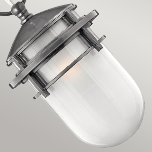 Reef 1 Light Chain Lantern - Aluminium 2