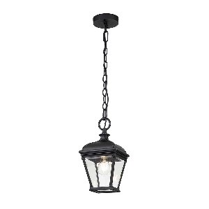 Bayview 1 Light Medium Kettenlaterne - Schwarz
