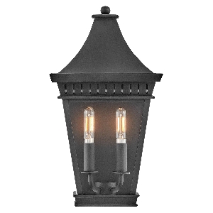 Chapel Hill outdoor half-wall lantern 5