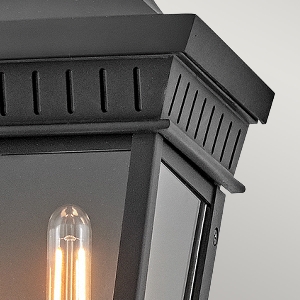 Chapel Hill outdoor half-wall lantern 6