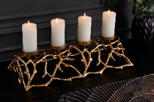 Candle holder ABSTRACT 4-light 2