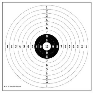 Mirror for DJV rifle target 109