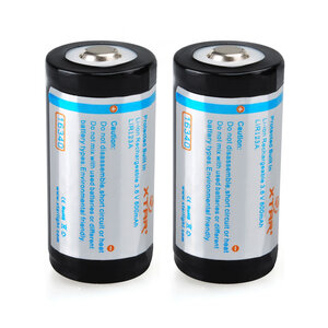 XTAR 16340 Li-Ion Akku 3,6V 2