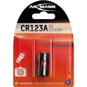 LITHIUM BATTERIE 3 VOLT CR123A