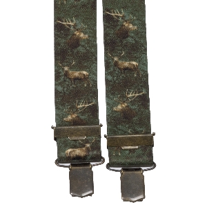 Hosenträger Jacquard Hirsch