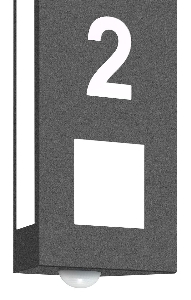 Wall outdoor luminaire 22/HN/BM with motion detector 3